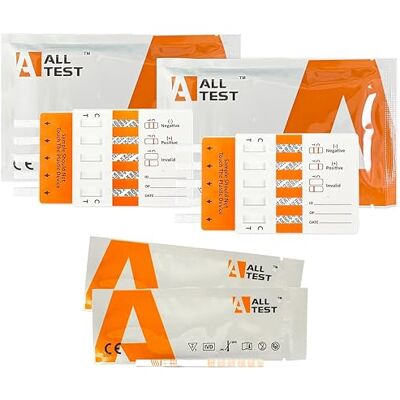 UKDrugTesting Urine Drug Testing Kit Bundle (Multiple Tests Formats Including COC300, THC50 Rapid Strips, Multi-Drug Panels) (1 Pack) UKDrugTesting Urine Drug Testing Kit Bundle (Multiple Tests Formats Including COC300, THC50 Rapid Strips, Multi-Drug Panels) (1 Pack)