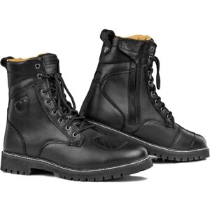 SHIMA THOMSON Lady, Motorbike Boots for Women Reinforced Leather Womens Biker Boots with Side Zipper, Ankle Support, Anti-Slip Sole, Gear Shift Handle (Black, 8) SHIMA THOMSON Lady, Motorbike Boots for Women Reinforced Leather Womens Biker Boots with Side Zipper, Ankle Support, Anti-Slip Sole, Gear Shift Handle (Black, 8)