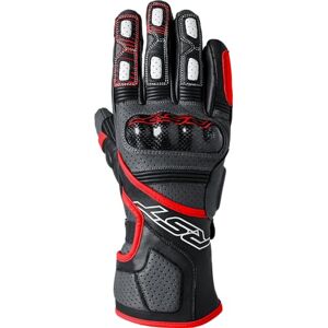 RST Fulcrum CE Perforated Leather Sports Motorcycle Gloves (Grey, Red, Black, M) RST Fulcrum CE Perforated Leather Sports Motorcycle Gloves (Grey, Red, Black, M)