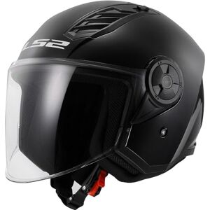 LS2 Motorcycle Helmet Open Face OF562 Airflow Gloss Black Long Medium LS2 Motorcycle Helmet Open Face OF562 Airflow Gloss Black Long Medium