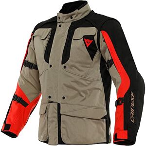 Dainese Alligator Tex Jacket, Waterproof Motorcycle Jacket, Men, Walnut/Black/Lava-Red, 62 Dainese Alligator Tex Jacket, Waterproof Motorcycle Jacket, Men, Walnut/Black/Lava-Red, 62