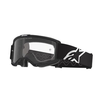 Alpinestars Vision OTG Goggle Cross Goggles MX Goggles, Black Grey Clear Alpinestars Vision OTG Goggle Cross Goggles MX Goggles, Black Grey Clear