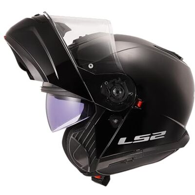 LS2 Motorcycle Helmet. Modular / Flip Front. FF908 STROBE II MATT BLACK-06 (M) 57-58cm LS2 Motorcycle Helmet. Modular / Flip Front. FF908 STROBE II MATT BLACK-06 (M) 57-58cm