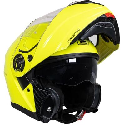 G-Mac Concept Evo Modular Flip Up Front Sun Visor ECE 2205 Approved Motorcycle Motorbike Helmet G-Mac Concept Evo Modular Flip Up Front Sun Visor ECE 2205 Approved Motorcycle Motorbike Helmet