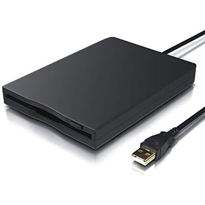 CSL-Computer CSL – Portable External Disk Drive – FDD – USB 3.0 for PC Laptop Plug Play – 1.44 MB – Backup – BIOS updates – RAID driver MIDI 3.5“ USB External Floppy Disk Drive CSL-Computer CSL – Portable External Disk Drive – FDD – USB 3.0 for PC Laptop Plug Play – 1.44 MB – Backup – BIOS updates – RAID driver MIDI 3.5“ USB External Floppy Disk Drive