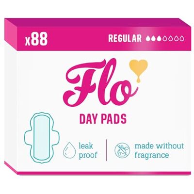 Sincere Hygiene FLO - FLO Organic Bamboo Period Pads Ultra Thin with Wings - sanitary pad Sincere Hygiene FLO - FLO Organic Bamboo Period Pads Ultra Thin with Wings - sanitary pad