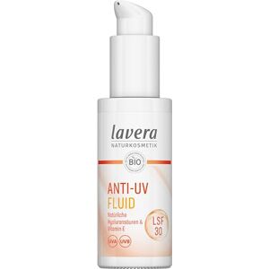 lavera Anti-UV Fluid SPF 30 protects against UV rays mineral protection against sun-induced skin ageing vegan natural cosmetics 30 ml lavera Anti-UV Fluid SPF 30 protects against UV rays mineral protection against sun-induced skin ageing vegan natural cosmetics 30 ml