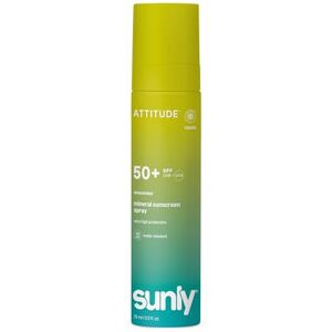 ATTITUDE Mineral Sunscreen Lightweight Lotion SPF 50, Broad Spectrum Zinc Oxide, EWG Verified, Non-Nano, Water-Resistant 80 Min, Non-Greasy Face & Body, Unscented, 80 g ATTITUDE Mineral Sunscreen Lightweight Lotion SPF 50, Broad Spectrum Zinc Oxide, EWG Verified, Non-Nano, Water-Resistant 80 Min, Non-Greasy Face & Body, Unscented, 80 g
