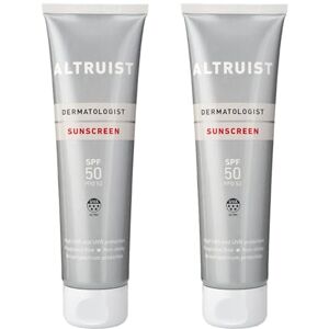 Altruist . Dermatologist Sunscreen SPF 50 – Superior 5-star UVA protection by Dr Andrew Birnie, suitable for sensitive skin 2 Count ( Pack of 1) Altruist . Dermatologist Sunscreen SPF 50 – Superior 5-star UVA protection by Dr Andrew Birnie, suitable for sensitive skin 2 Count ( Pack of 1)