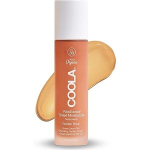 COOLA Rosilliance SPF 30 BB+ Mineral Sunscreen, Sheer and Luminous Finish, Vegan and Dermatologist Tested, Golden Hour, 44 ml Black COOLA Rosilliance SPF 30 BB+ Mineral Sunscreen, Sheer and Luminous Finish, Vegan and Dermatologist Tested, Golden Hour, 44 ml Black