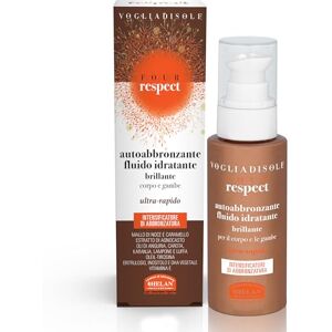 Helan , Vogliadisole Respect Self Tanning Body Legs Intensifier, Perfumed Fluid Body Tanning Cream with Vitamin E, Inositol and Agnocasto Ideal for Delicate Skin, 100 ml Helan , Vogliadisole Respect Self Tanning Body Legs Intensifier, Perfumed Fluid Body Tanning Cream with Vitamin E, Inositol and Agnocasto Ideal for Delicate Skin, 100 ml