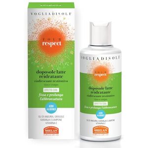 Helan Vogliadisole Respect Moisturising After Sun Lotion, Restoring and Soothing, Refreshing Aftersun Milk for Face and Body with Hyaluronic Acid, Vitamin E & Raspberry Made in Italy, 200 ml Helan Vogliadisole Respect Moisturising After Sun Lotion, Restoring and Soothing, Refreshing Aftersun Milk for Face and Body with Hyaluronic Acid, Vitamin E & Raspberry Made in Italy, 200 ml