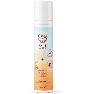 Bare la Terre Kids Sun Cream SPF 50+, Face & Body Sunscreen, 100ml Lighweight Suncreen for Kids & Tweens with Aloe Vera & Jojoba Oil All Day Sun Protection, No White Cast, Water Resistant Bare la Terre Kids Sun Cream SPF 50+, Face & Body Sunscreen, 100ml Lighweight Suncreen for Kids & Tweens with Aloe Vera & Jojoba Oil All Day Sun Protection, No White Cast, Water Resistant