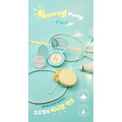 Cocoheali Sunny Pang Pact (YELLOW) 22g SPF50+/PA ++++ Korean premium moisturizing sunscreen for Kids Cocoheali Sunny Pang Pact (YELLOW) 22g SPF50+/PA ++++ Korean premium moisturizing sunscreen for Kids