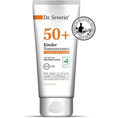 Severin 50+ kids sun cream I LSF SPF 50+ very high protection I Suitable for sensitive baby skin I vegan Severin 50+ kids sun cream I LSF SPF 50+ very high protection I Suitable for sensitive baby skin I vegan