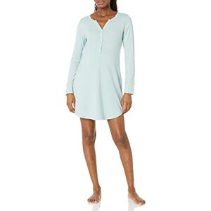 Amazon Essentials Women's Maternity Nursing Nightdress, Dusty Blue, XL Amazon Essentials Women's Maternity Nursing Nightdress, Dusty Blue, XL