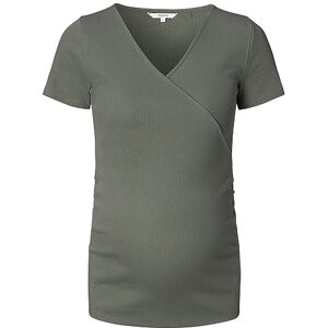 Noppies Women's Sanson Nursing Rib Top Ss T-Shirt, Olive-P627, S Noppies Women's Sanson Nursing Rib Top Ss T-Shirt, Olive-P627, S
