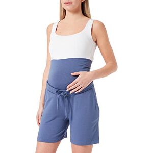 Noppies Maternity Women's Shorts Over The Belly Helena, Gray Blue-P910, XXS Noppies Maternity Women's Shorts Over The Belly Helena, Gray Blue-P910, XXS