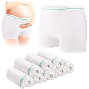 CARER Healthcare Incontinence Pregnancy Disposable Maternity Knickers, 8 Pcs High Waist High Elasticity Seamless Pants Disposable Pants for Maternity & Postpartum Use (UK, Alpha, XL, Regular, Regular, White) CARER Healthcare Incontinence Pregnancy Disposable Maternity Knickers, 8 Pcs High Waist High Elasticity Seamless Pants Disposable Pants for Maternity & Postpartum Use (UK, Alpha, XL, Regular, Regular, White)