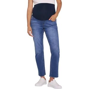 Motherhood Maternity Womens Secret Fit Over The Belly Slim Straight Leg Pregnancy Jeans, Medium Wash, M Motherhood Maternity Womens Secret Fit Over The Belly Slim Straight Leg Pregnancy Jeans, Medium Wash, M