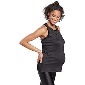 Reebok Sr Maternity Women's Sleeveless Tank Top, Womens, FU2472_2XL, Black, XXL Reebok Sr Maternity Women's Sleeveless Tank Top, Womens, FU2472_2XL, Black, XXL