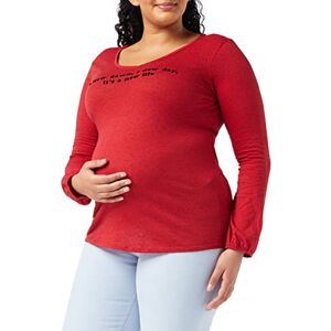 Noppies Women's Tee Ls Sharon Maternity Long Sleeve Top, Red (Chili Pepper P), 12 (Size: Medium) Noppies Women's Tee Ls Sharon Maternity Long Sleeve Top, Red (Chili Pepper P), 12 (Size: Medium)