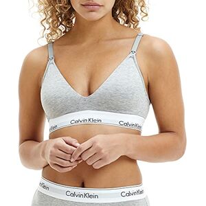 Calvin Klein Women Maternity Bra Non-Wired, Multicolor (Grey Heather), XL Calvin Klein Women Maternity Bra Non-Wired, Multicolor (Grey Heather), XL