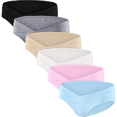 HBselect Women Under The Bump Maternity Knickers Pregnancy Underwear, As Shown, M HBselect Women Under The Bump Maternity Knickers Pregnancy Underwear, As Shown, M