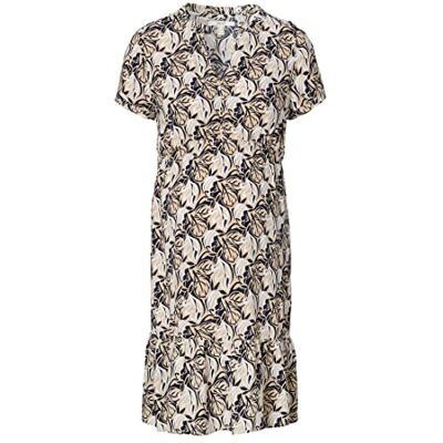 Esprit Maternity Women's Dress Woven Nursing Short Sleeve Allover Print Dress, Gunmetal 15, S Esprit Maternity Women's Dress Woven Nursing Short Sleeve Allover Print Dress, Gunmetal 15, S