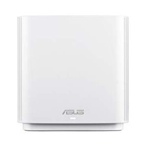 Asus ZenWiFi AC Whole-Home Tri-Band Mesh WiFi6 (CT8 White 1PK), Coverage up to 1,350 sq.ft or 3+Rooms, 3Gbps, WiFi, Life-time Free Network Security and Parental Controls, 4X gigabit Ports, 3 SSIDs