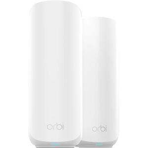 Netgear Orbi 370 Series WiFi 7 Mesh System RBE372 Mesh WiFi Router + 1 Satellite Up To 3.6 Gbps Speed Covers 3,000 sq. ft 70 Devices 2.5GB Internet Port Dual Band BE3600 Netgear Orbi 370 Series WiFi 7 Mesh System RBE372 Mesh WiFi Router + 1 Satellite Up To 3.6 Gbps Speed Covers 3,000 sq. ft 70 Devices 2.5GB Internet Port Dual Band BE3600