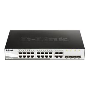 D-Link DGS-1210-16 16-Port Gigabit Smart Managed Switch with 4 SFP Ports (Fanless) IEEE 802.3az Energy Efficient Ethernet, Green 3.0 Power-Saving Features D-Link DGS-1210-16 16-Port Gigabit Smart Managed Switch with 4 SFP Ports (Fanless) IEEE 802.3az Energy Efficient Ethernet, Green 3.0 Power-Saving Features
