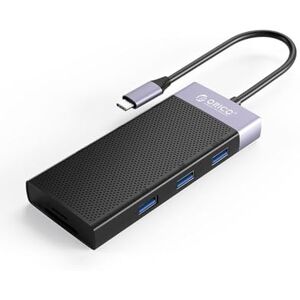 ORICO USB Hub 3 Port Mini Portable High Speed USB Splitter Adapter with 1 USB 3.0 and 2 USB 2.0 (Black) ORICO USB Hub 3 Port Mini Portable High Speed USB Splitter Adapter with 1 USB 3.0 and 2 USB 2.0 (Black)