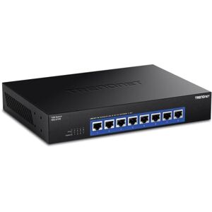 TRENDnet 8-Port 10G Switch, 8 x 10G RJ-45 Ports, 160Gbps Switching Capacity Rack mountable, 10 Gigabit Network Connections, Lifetime Protection, Black, TEG-S708 TRENDnet 8-Port 10G Switch, 8 x 10G RJ-45 Ports, 160Gbps Switching Capacity Rack mountable, 10 Gigabit Network Connections, Lifetime Protection, Black, TEG-S708
