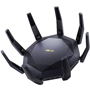 Asus RT-AX89X (AX6000) Dual Band 12-stream WiFi 6 Extendable Gaming Router, Dual 10G Ports, Gaming Port, Mobile Game Mode, Subscription-free Network Security, Instant Guard, VPN, AiMesh Compatible Asus RT-AX89X (AX6000) Dual Band 12-stream WiFi 6 Extendable Gaming Router, Dual 10G Ports, Gaming Port, Mobile Game Mode, Subscription-free Network Security, Instant Guard, VPN, AiMesh Compatible