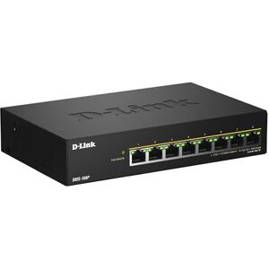 D-Link DMS-108P 8-Port Multi-Gigabit Unmanaged PoE Switch – 2.5GbE, 230W Power Budget, 802.3af/at/bt, Fanless, Plug & Play, Metal Housing, IGMP Snooping, QoS, Green Ethernet D-Link DMS-108P 8-Port Multi-Gigabit Unmanaged PoE Switch – 2.5GbE, 230W Power Budget, 802.3af/at/bt, Fanless, Plug & Play, Metal Housing, IGMP Snooping, QoS, Green Ethernet