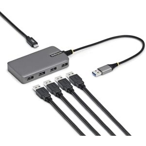StarTech 4-Port USB-A Hub, 5Gbps Data Transfer, Bus-Powered USB 5Gbps Splitter, 4x Type-A Ports Extender for Laptops, Compatible with MacBook, Dell XPS, Surface Pro, Chromebook StarTech 4-Port USB-A Hub, 5Gbps Data Transfer, Bus-Powered USB 5Gbps Splitter, 4x Type-A Ports Extender for Laptops, Compatible with MacBook, Dell XPS, Surface Pro, Chromebook