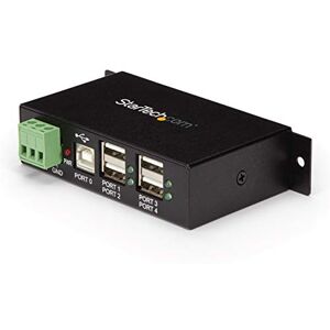 StarTech .com 4-Port Industrial USB 2.0 Hub with ESD Protection Mountable Multiport Hub (ST4200USBM) StarTech .com 4-Port Industrial USB 2.0 Hub with ESD Protection Mountable Multiport Hub (ST4200USBM)