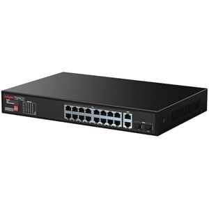 Labgear 16 Port Gigabit PoE Network Switch, 300m Range Unmanaged High-Speed Ethernet Splitter Hub with Extended Range, Desktop or Wall Mounted, Durable Metal Housing Labgear 16 Port Gigabit PoE Network Switch, 300m Range Unmanaged High-Speed Ethernet Splitter Hub with Extended Range, Desktop or Wall Mounted, Durable Metal Housing