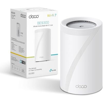 TP-Link - BE65 - White - Wi-Fi 7 - Mesh WiFi System TP-Link - BE65 - White - Wi-Fi 7 - Mesh WiFi System