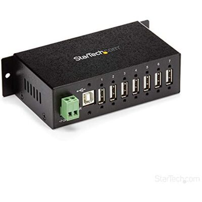 StarTech.com Industrial Mount 7-Port USB 2.0 Hub - USB Hub StarTech.com Industrial Mount 7-Port USB 2.0 Hub - USB Hub
