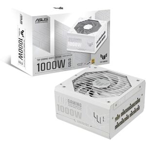 Asus TUF Gaming 1000W Gold White Edition (1000 Watt, ATX 3.1 Compatible, Fully Modular Power Supply, 80+ Gold Certified, Military-grade Components, Dual Ball Bearing, PCB Coating, 10 Year Warranty) Asus TUF Gaming 1000W Gold White Edition (1000 Watt, ATX 3.1 Compatible, Fully Modular Power Supply, 80+ Gold Certified, Military-grade Components, Dual Ball Bearing, PCB Coating, 10 Year Warranty)