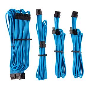 Corsair Premium Individually Sleeved PSU Cables Starter Kit Type 4 Gen 4 – Blue