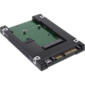 InLine 76620B 2.5'' SATA to mSATA SSD Hard Drive Adapter InLine 76620B 2.5'' SATA to mSATA SSD Hard Drive Adapter