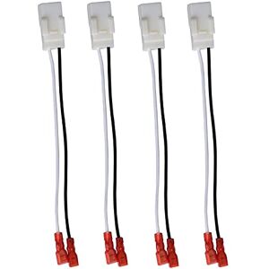 Danbojit 4 Pack Speaker Wiring Harness Replacement for Chrysler Town & Country Speaker Harness Wrangler Dodge Dakota Front Rear Door Car Speaker Connector Harness Adapter Danbojit 4 Pack Speaker Wiring Harness Replacement for Chrysler Town & Country Speaker Harness Wrangler Dodge Dakota Front Rear Door Car Speaker Connector Harness Adapter