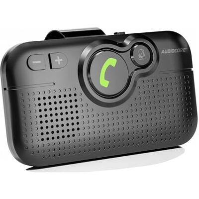 Audiocore AC475 Car Handsfree Kit Bluetooth 5.0 Speaker A2DP Google Assistant Siri Compact Voice Control Automatic Start Music GPS Audiocore AC475 Car Handsfree Kit Bluetooth 5.0 Speaker A2DP Google Assistant Siri Compact Voice Control Automatic Start Music GPS