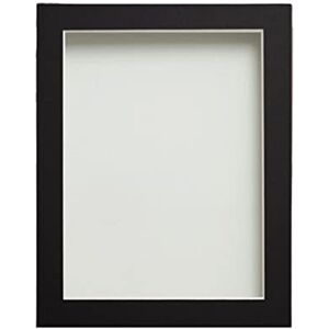 Frame Company Watson Rustic Picture Photo Frame fitted with Perspex, 12x10 inch with Black Mount for image size 9x7 inch Frame Company Watson Rustic Picture Photo Frame fitted with Perspex, 12x10 inch with Black Mount for image size 9x7 inch
