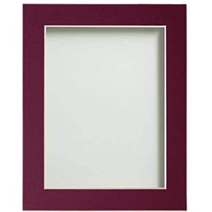 Frame Company Watson Beech Picture Photo Frame fitted with Perspex, 36x24 inch with Plum Mount for image size 30x20 inch Frame Company Watson Beech Picture Photo Frame fitted with Perspex, 36x24 inch with Plum Mount for image size 30x20 inch