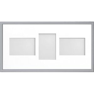 Frame Company Drayton Multi Aperture Photo Frame, Grey, 20x10 for 6x4 inch (x3 LPL) Frame Company Drayton Multi Aperture Photo Frame, Grey, 20x10 for 6x4 inch (x3 LPL)