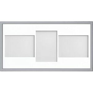 Frame Company Drayton Multi Aperture Photo Frame, Grey, 20x10 for 7x5 inch (x3 LPL) Frame Company Drayton Multi Aperture Photo Frame, Grey, 20x10 for 7x5 inch (x3 LPL)